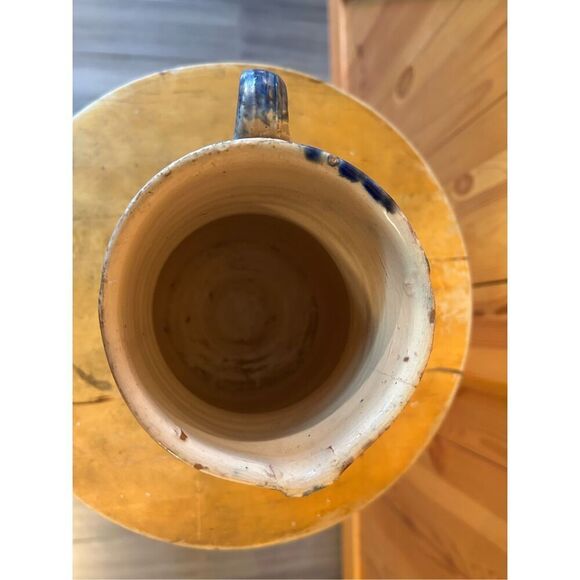 Vintage pottery pitcher 6.25x6” (8605) - Picture 5 of 9